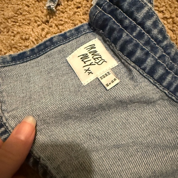 Princess Polly Blue Denim Top - Picture 4 of 4
